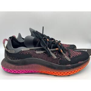 adidas 4D Fusio Black Orange Pink FZ2414 Men's Size 10.5 NWT